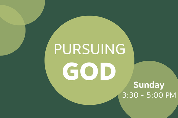 Pursuing God Discipleship Class | Fall Session 2026 - Sunday Afternoons - Group 1